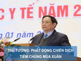 Thủ tướng: Phát động chiến dịch tiêm chủng mùa xuân