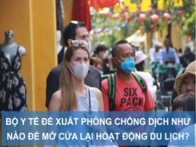 Bộ Y Tế đề xuất phong chống dịch như nào để mở cửa lại hoạt động du lịch?