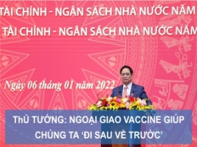 Thủ tướng: Ngoại giao vaccine giúp chúng ta 'đi sau về trước'