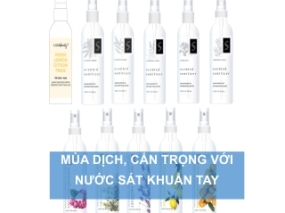 Cần trọng với nước sát khuẩn tay