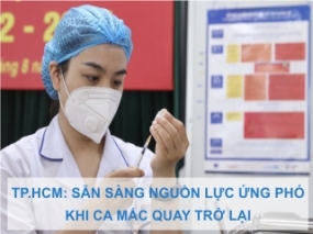 TP.HCM  sẵn sàng nguồn lực ứng phó khi ca mắc quay trở lại