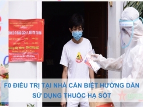 F0 điều trị tại nhà cần biết hướng dẫn sử dụng thuốc hạ sốt