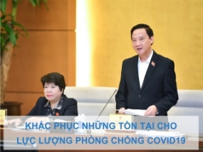 Khắc phục những tồn tại  cho lực lượng phòng, chống dịch COVID-19