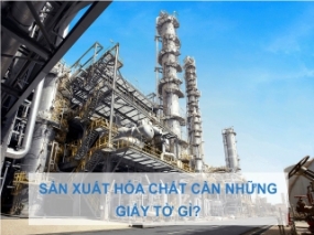Thủ tục cần thiết để sản xuất hóa chất