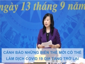 CẢNH BÁO NHỮNG BIẾN THỂ MỚI CÓ THỂ LÀM DỊCH COVID 19 GIA TĂNG TRỞ LẠI  