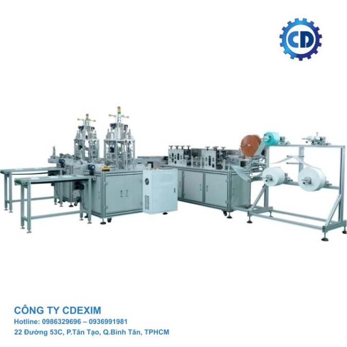 Dây chuyền sản xuất khẩu trang tự động HC-YTY | CDM0320