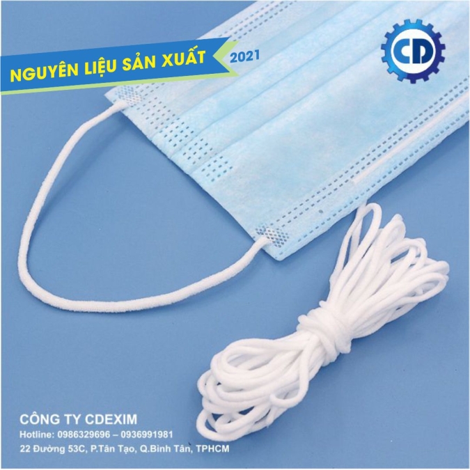 Dây Thun Khẩu Trang Y Tế CDNL1520